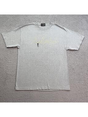 The Hundreds "The Hundreds" Script Logo T Shirt Gray Mens L Streetwear Tee